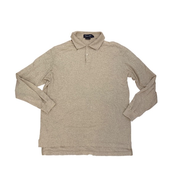 Polo Golf Ralph Lauren Other - POLO GOLF Mens Long Sleeve Polo Pima Cotton Textured‎ Knit Preppy Luxury Large